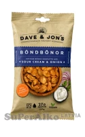 Dave&Jon's roasted field beans with sour cream and onion flavor 100g