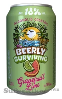 Beerly Surviving Grapefruit Lime 18% 33cl